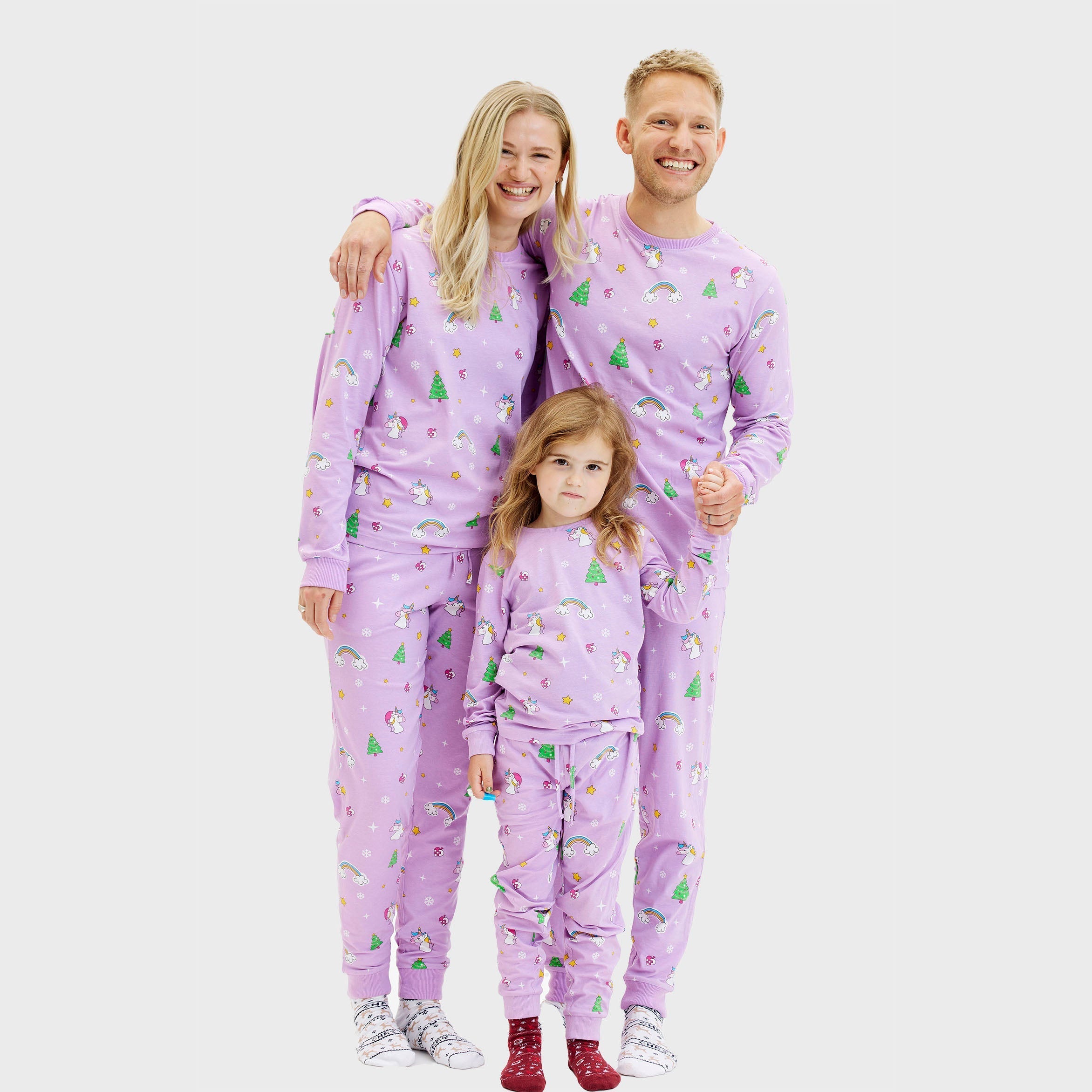 Eenhoorn kerstpyjama - Heren.
